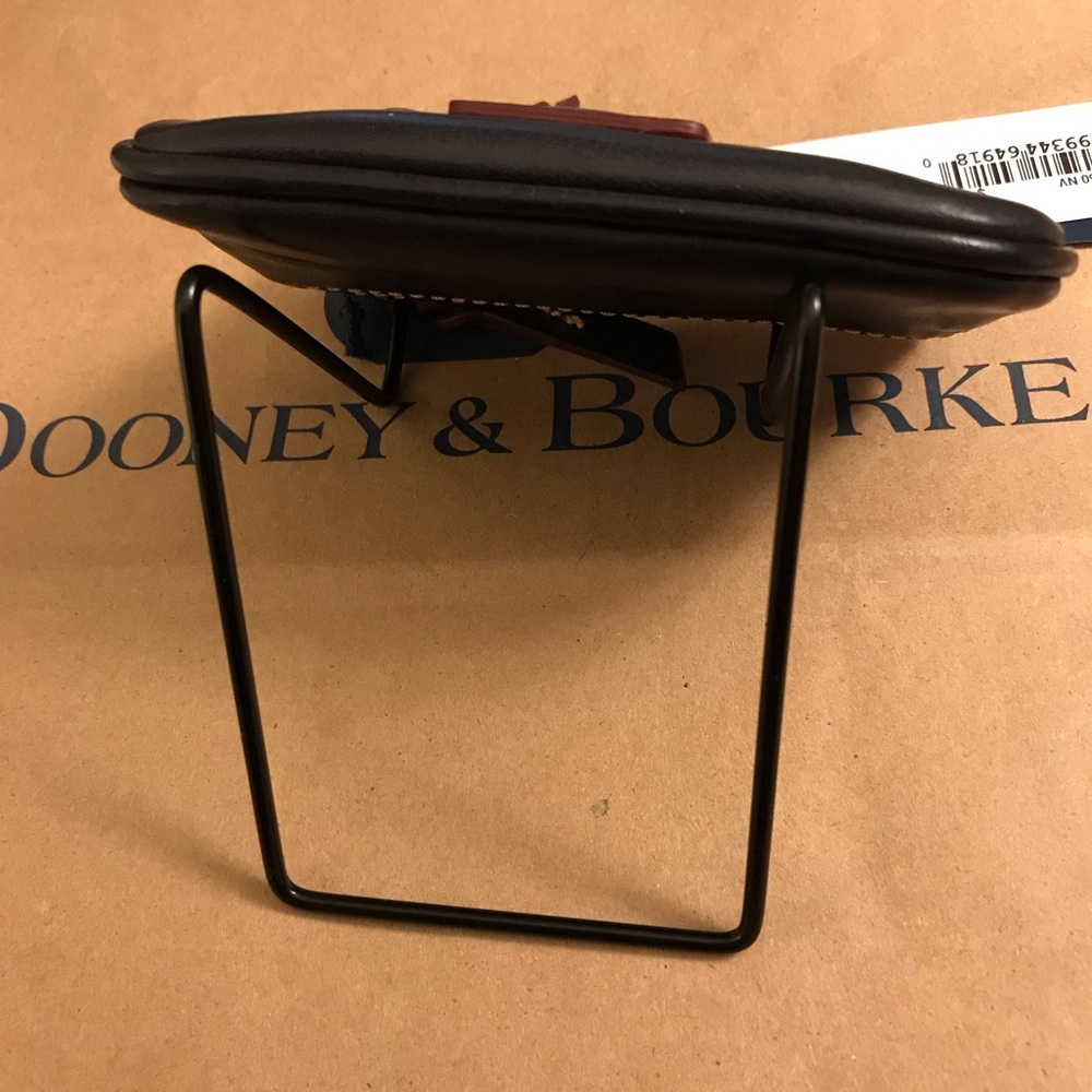 Dooney & Bourke Florentine Coin Case in NAVY π - Picture 4 of 7
